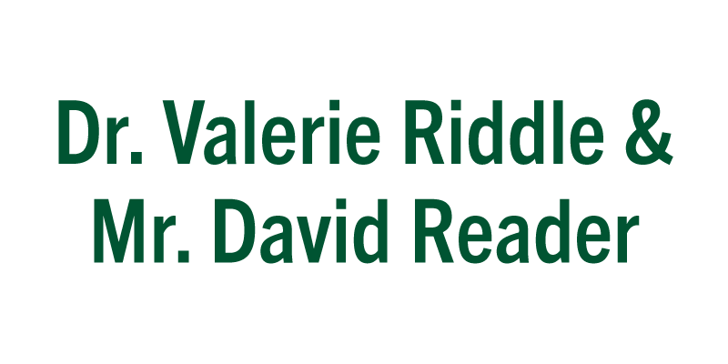 Dr. Valerie Riddle & Mr. David Reader