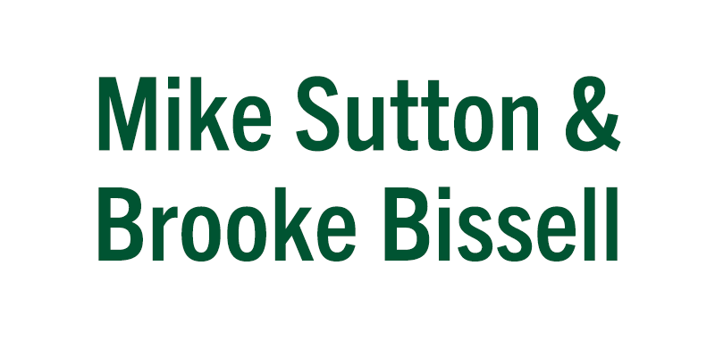 Mike Sutton and Brooke Bissell