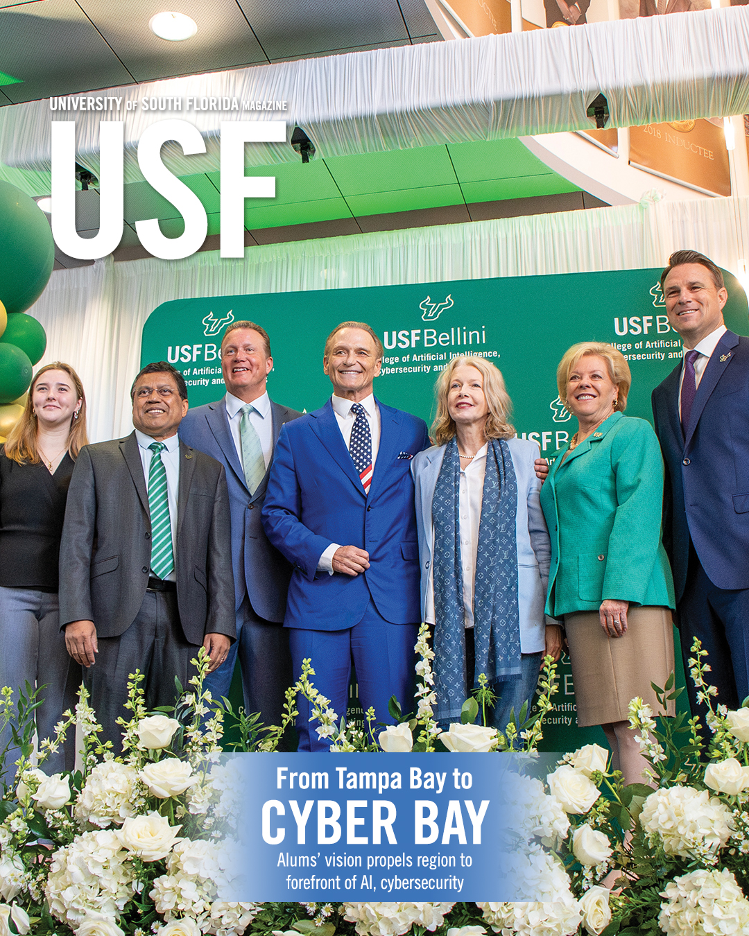 USF Magazine cover Spring 2025